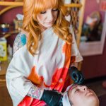 Skylee performing wax